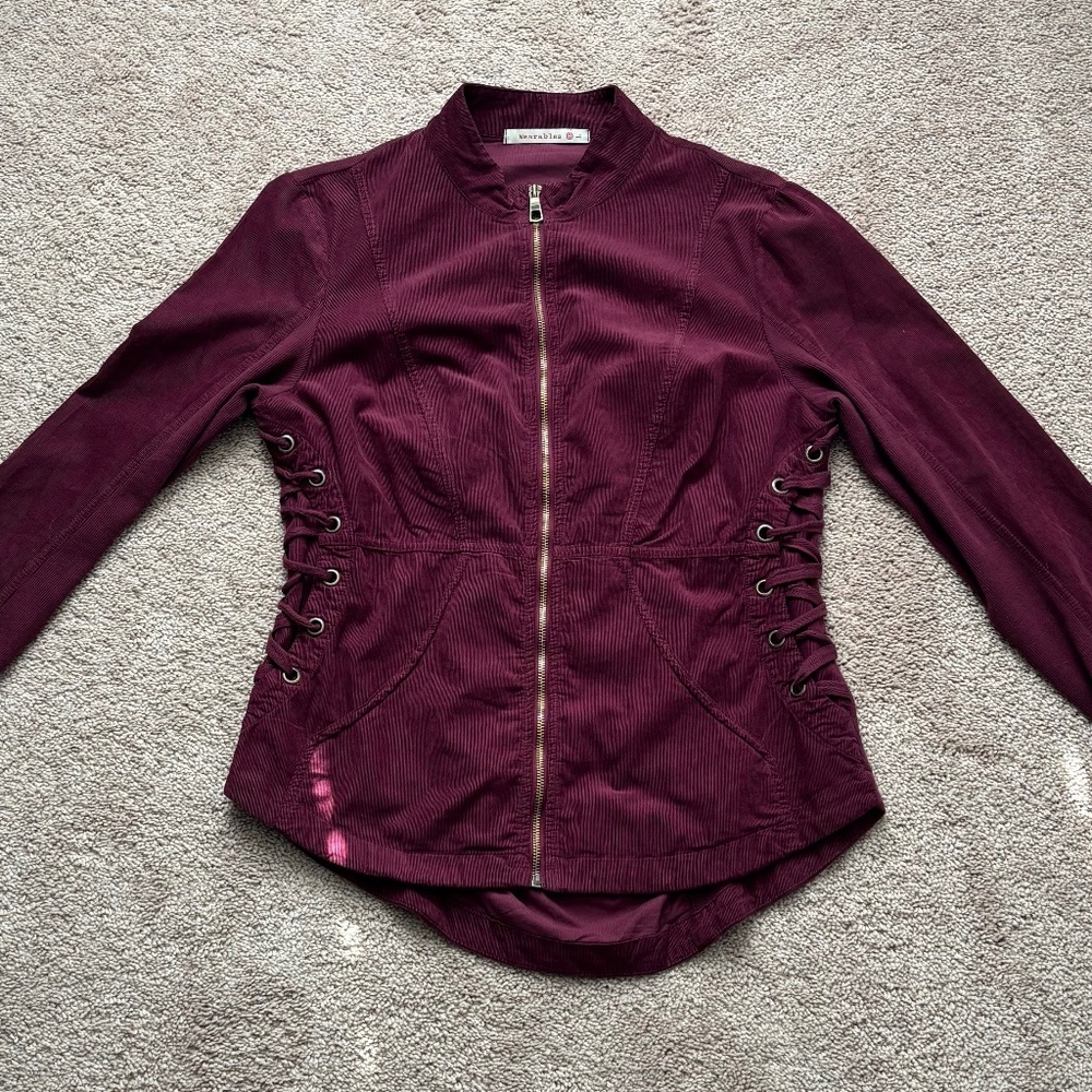 Wearables corduroy jacket